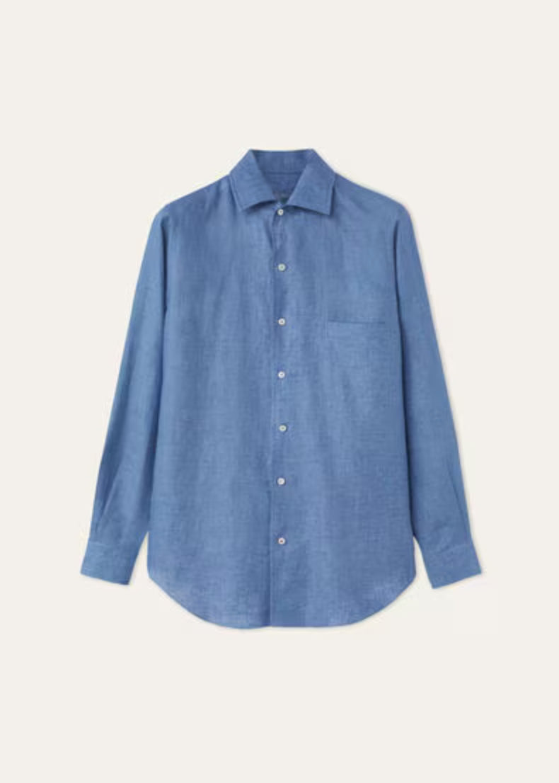 Caravaggio Shirt. Color: Infinity