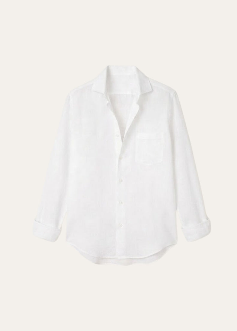 Da Vinci Shirt. Color: Optical White