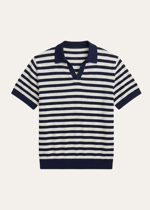 Manchester Striped Polo Shirt