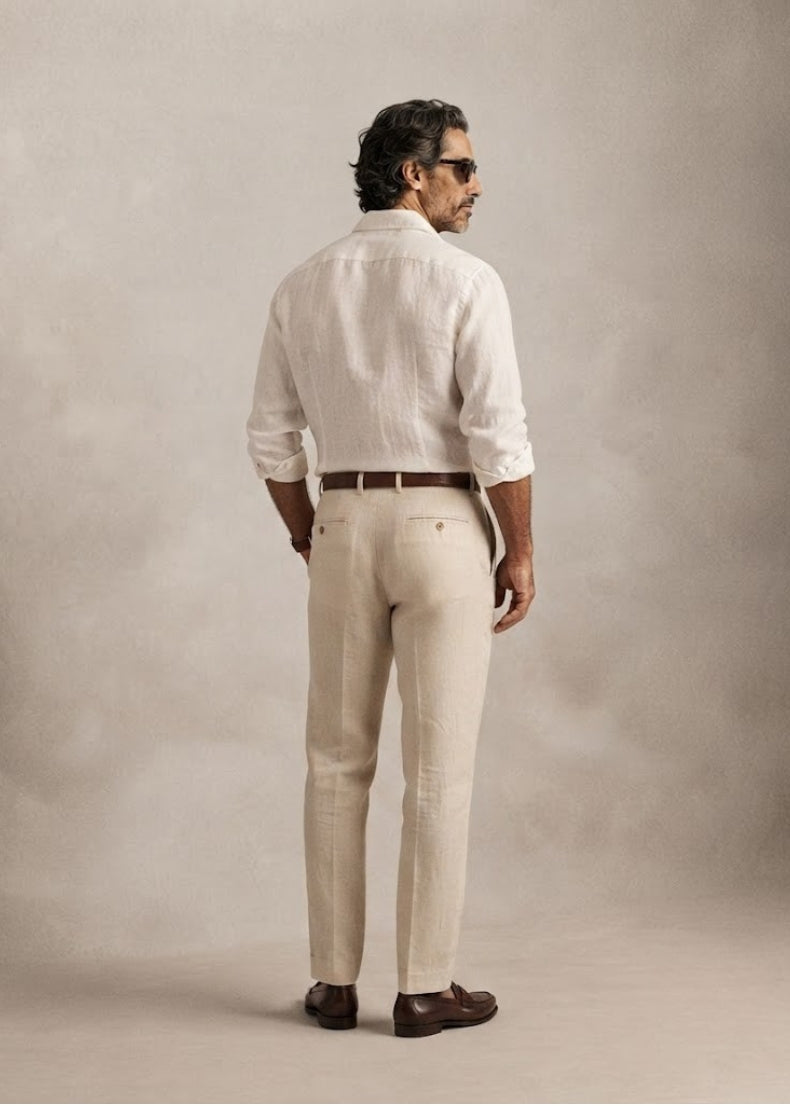 Da Vinci Shirt. Color: Optical White